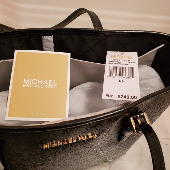 🔥👑🔥NWT Authentic Michael Kors MD Carry-All Tote - Picture 6 of 8